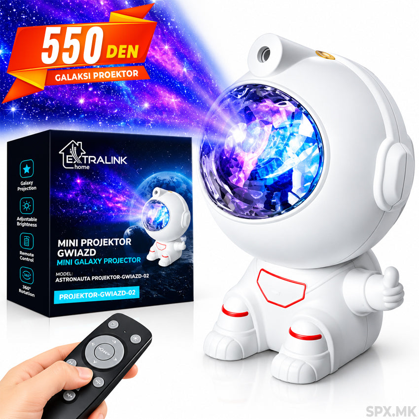 Mini astronaut galaksi proektor