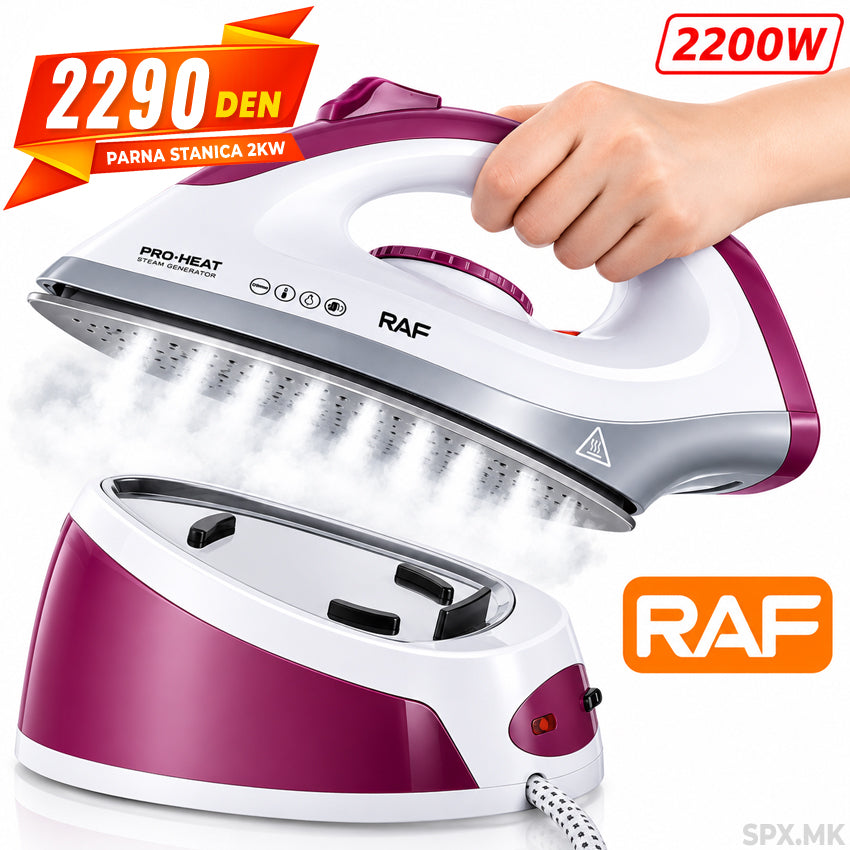 RAF PRO-HEAT parna stanica za peglanje