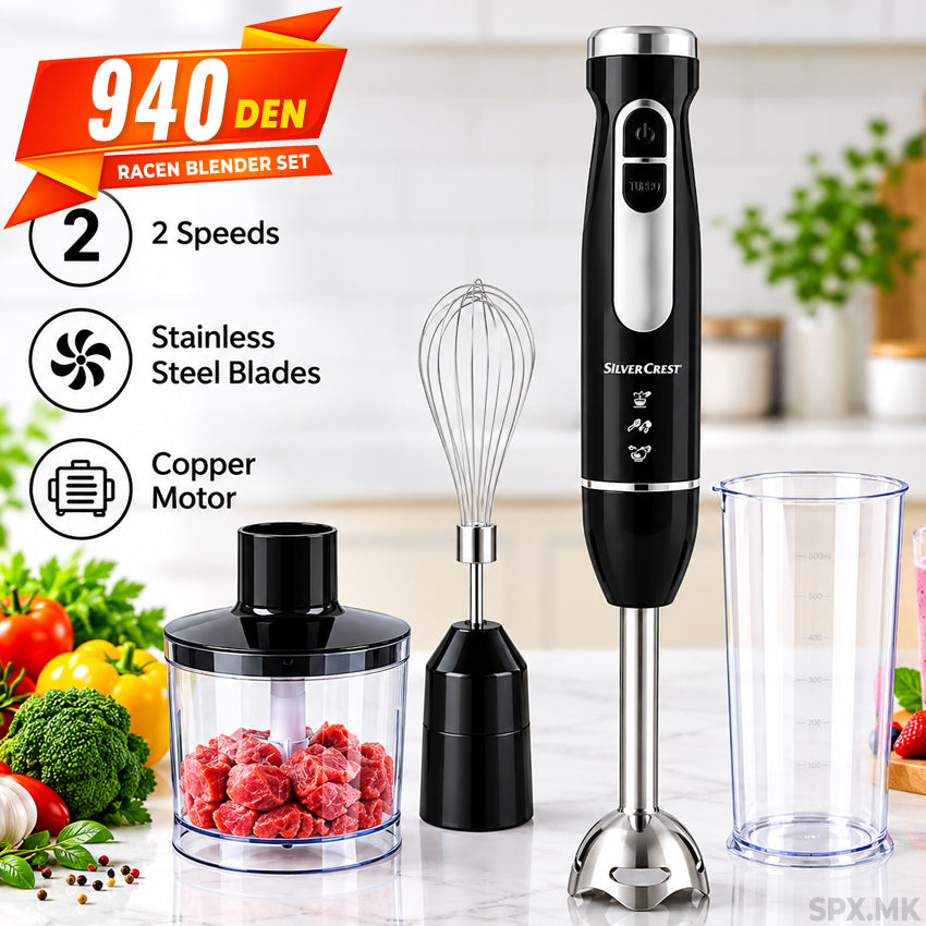 Multifunkcionalen rachen blender set
