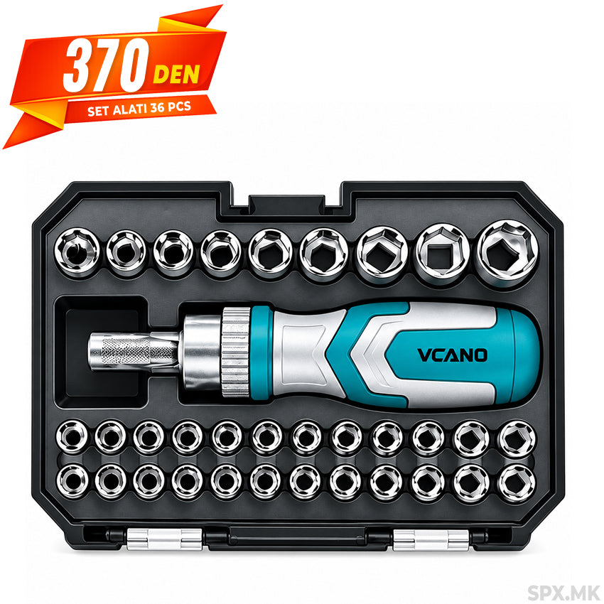 Vcano V-298312 Set Alati (36 Parcinja)
