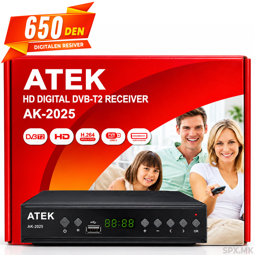 Digitalen DVB-T2 TV resiver