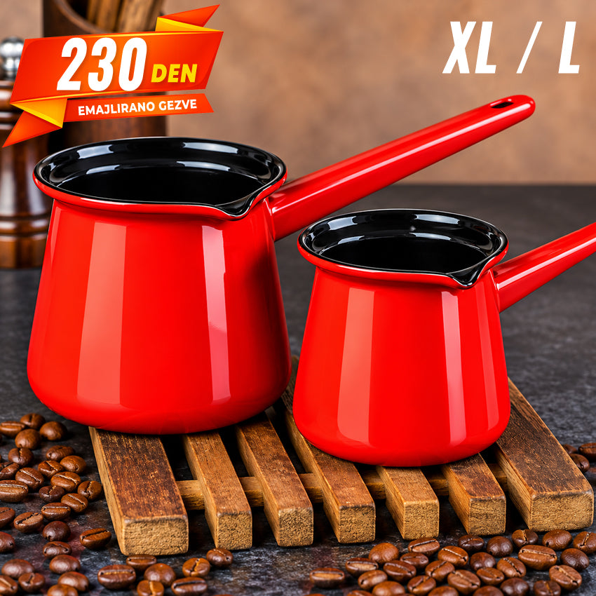 Emajlirano gezve za kafe