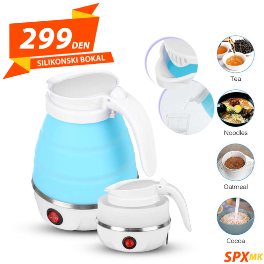 Silikonski Preklopen Bokal