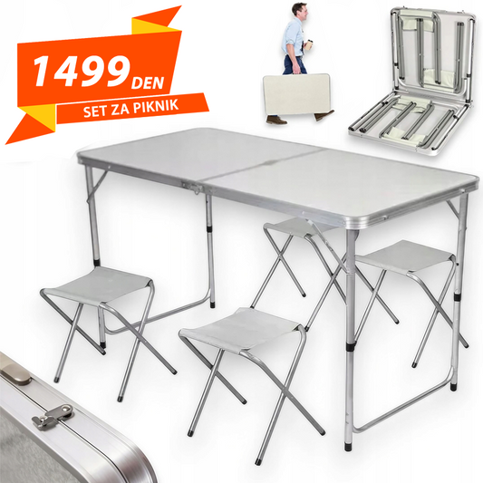 Set za Piknik (Masa+Stolici)