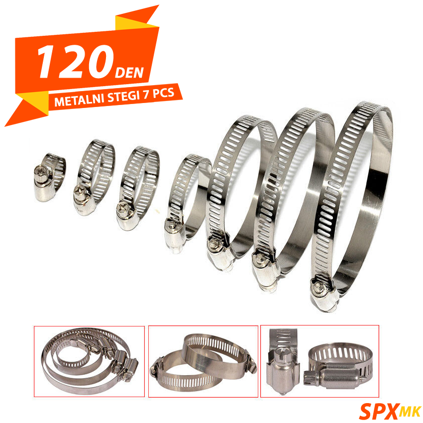 Set Metalni Stegi 7pcs