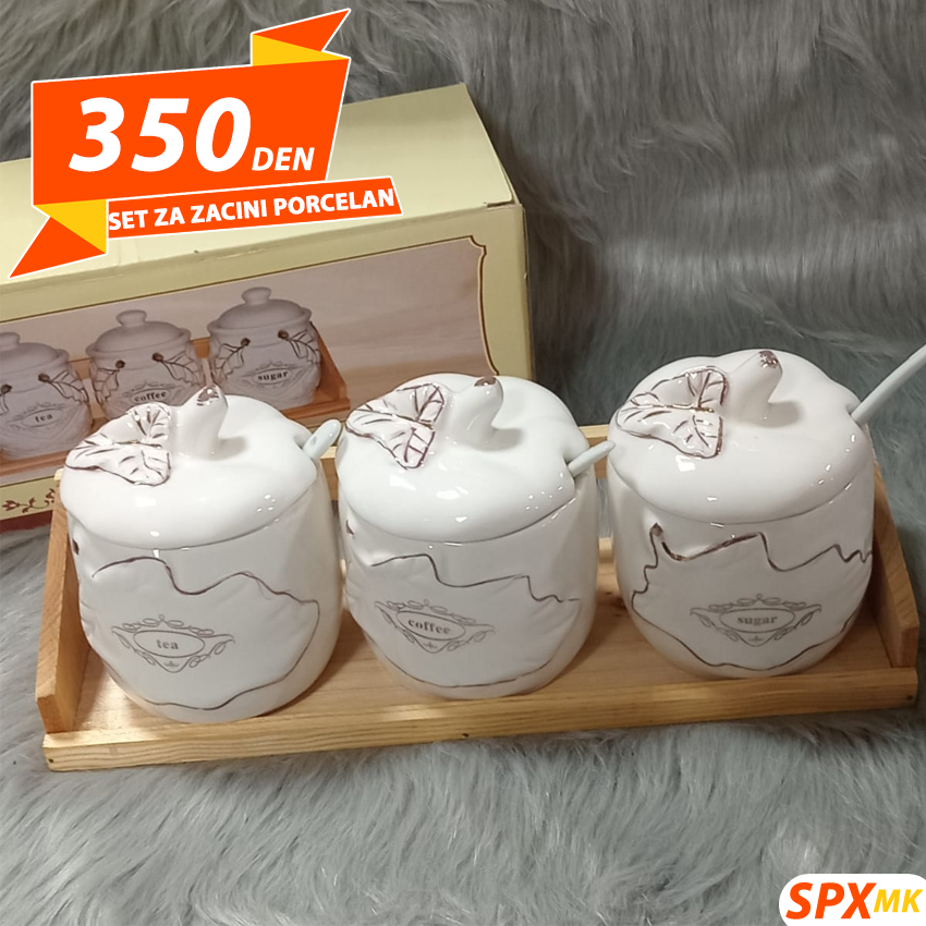 Set za Zacini Porcelan