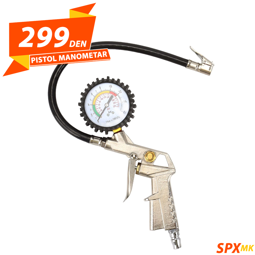 Pistol so Manometar