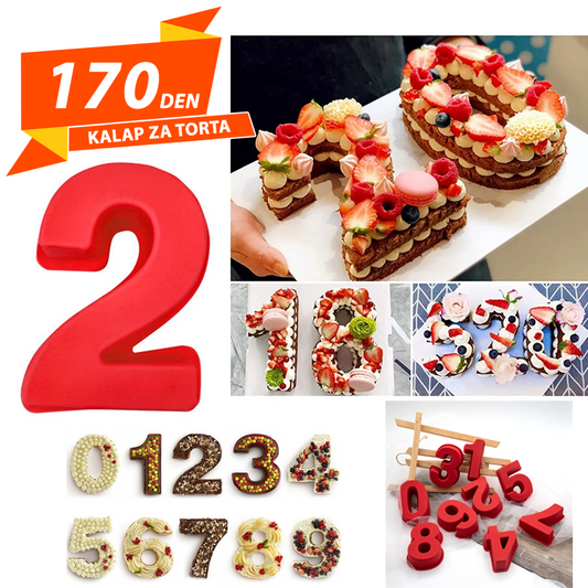 Silikonski Kalap za Torta