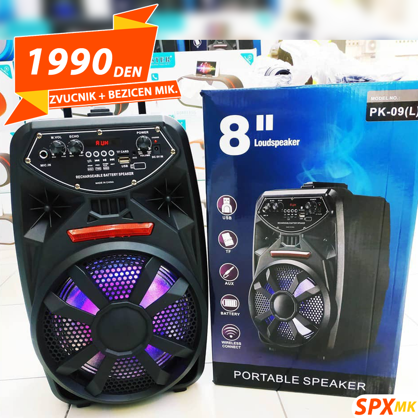 Zvucnik + Bezicen Mikrofon