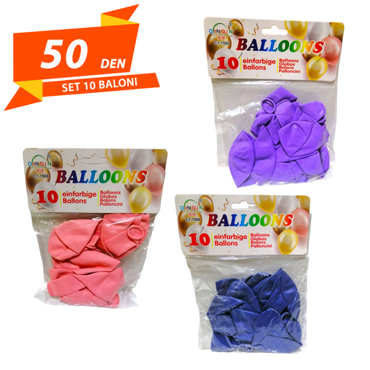 Set 10 Baloni