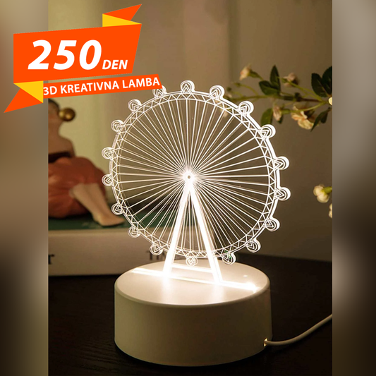 3D Kreativna Lamba