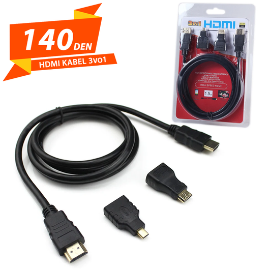 HDMI Kabel 3vo1