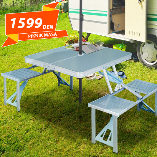 Piknik Masa Aluminiumska