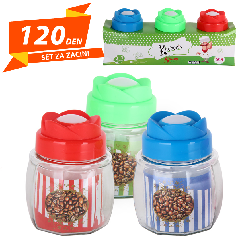 Set za Zacini 3pcs