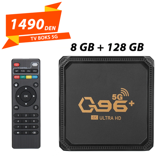 TV Boks 8gb + 128gb