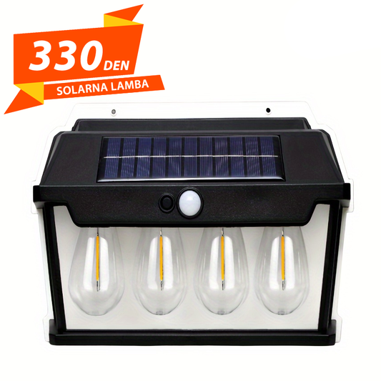 Solarna Lamba 4 Led Sijalici