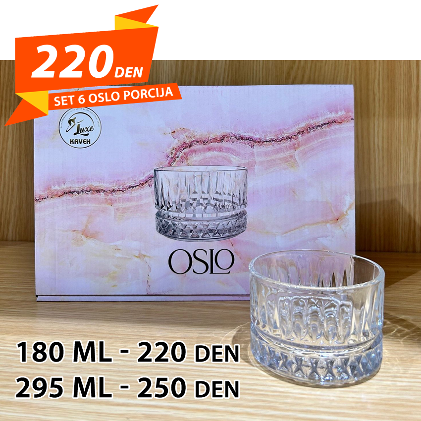 Set Kristal za Serviranje 6 pcs