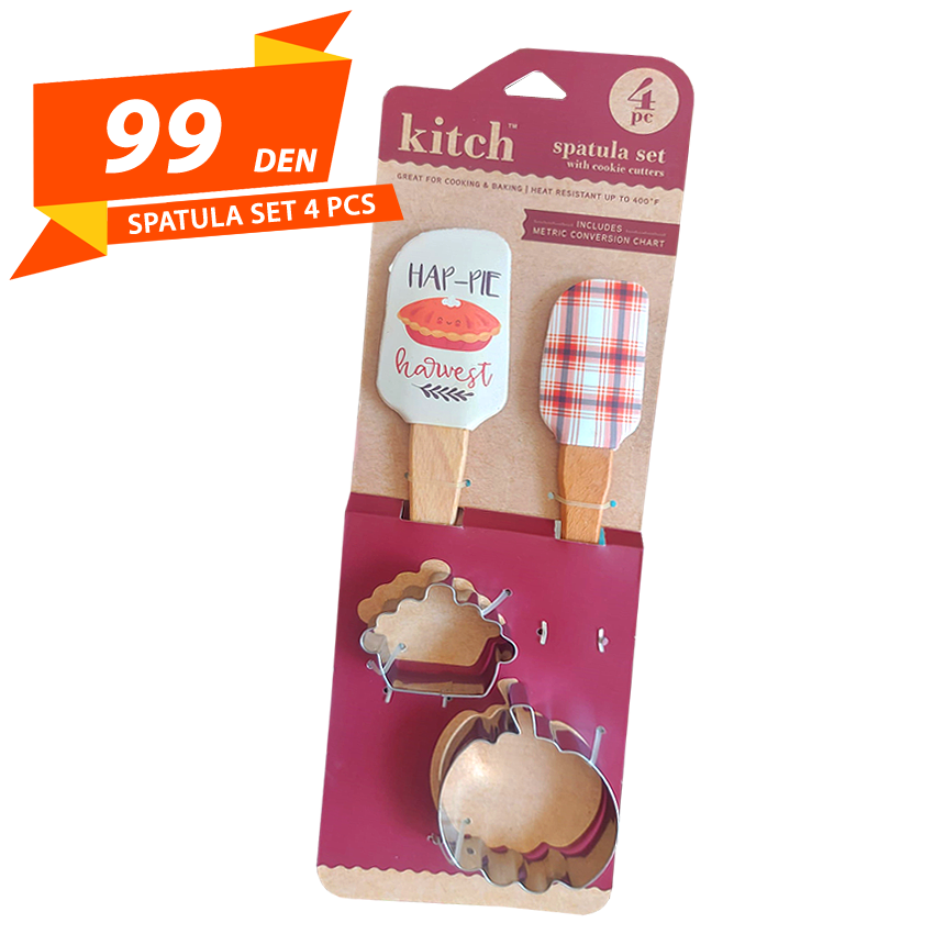 Spatula Set 4 pcs