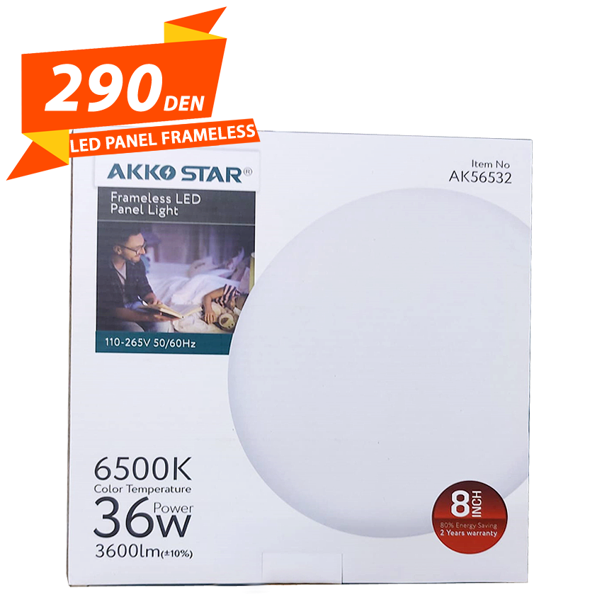 Led Panel Frameless 36w – SPX MK