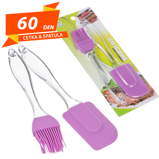 Silikonska Cetka+Spatula