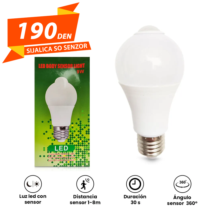 Led Sijalica so Senzor