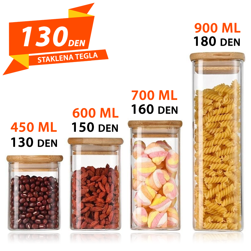 Staklena Tegla so Vakum