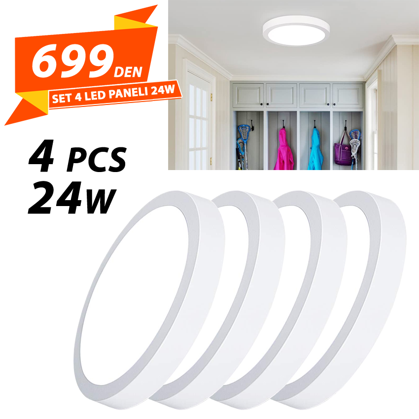 Set 4 Led Paneli 24w – SPX MK