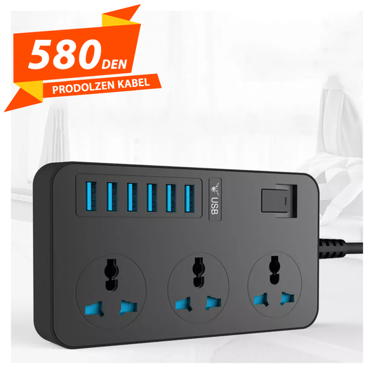 Prodolzen Kabel + 6 Usb Port