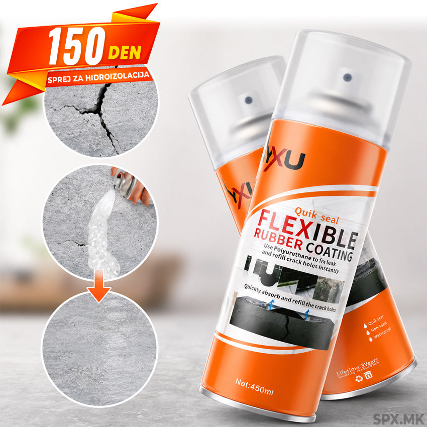 Sprej za puknatini i hidroizolacija YXU (450ml)