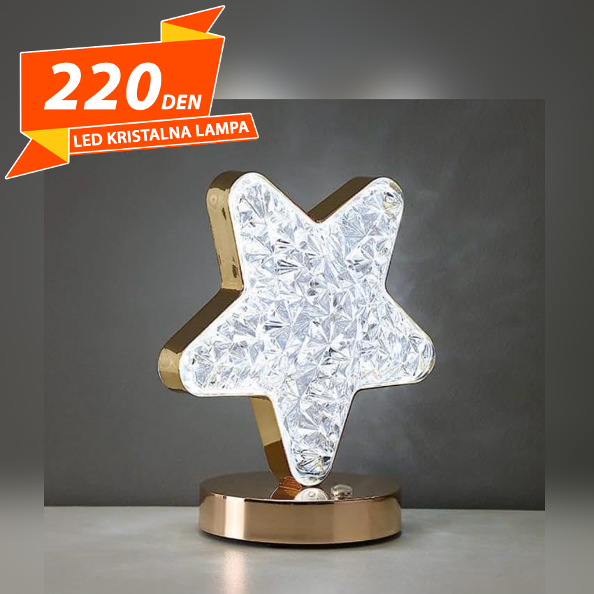 Led Kristalna Lampa Svezda
