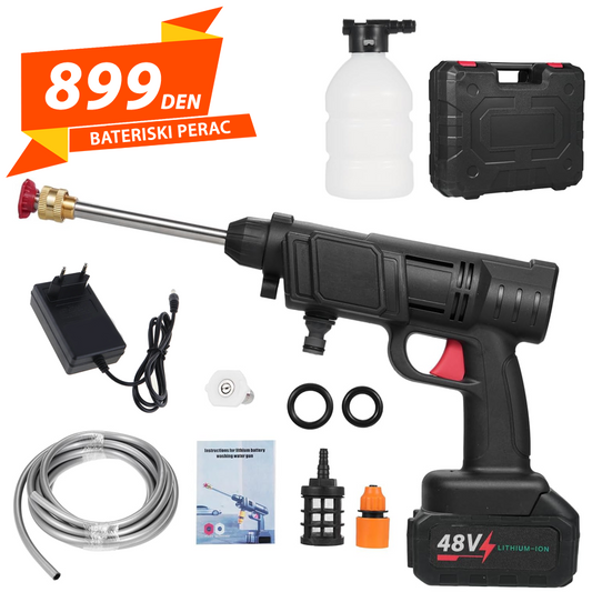 Bateriski Perac Pod Pritisok 48v