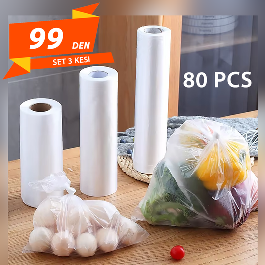 Plasticni Kesi 80 pcs