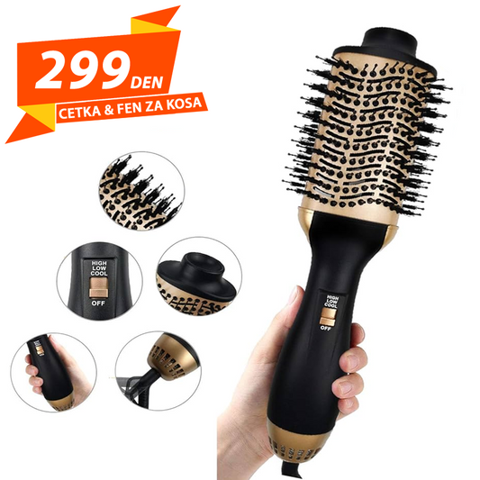 Cetka & Fen za Kosa 2vo1