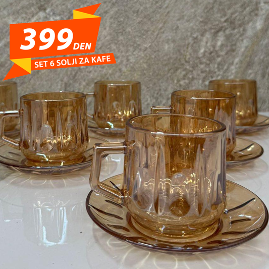 Set 6 Solji za Kafe