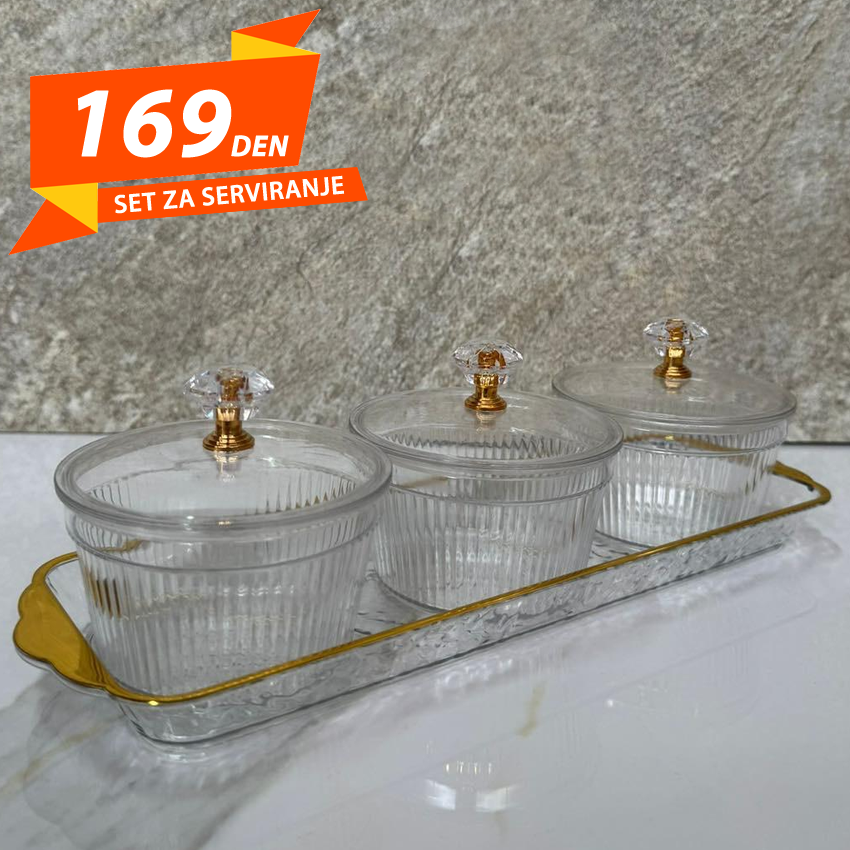 Set za Serviranje 3+1