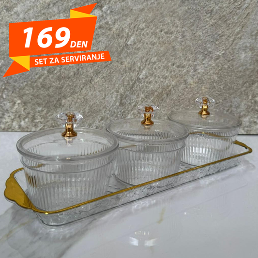Set za Serviranje 3+1