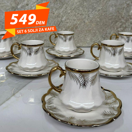 Set 6 Solji za Kafe