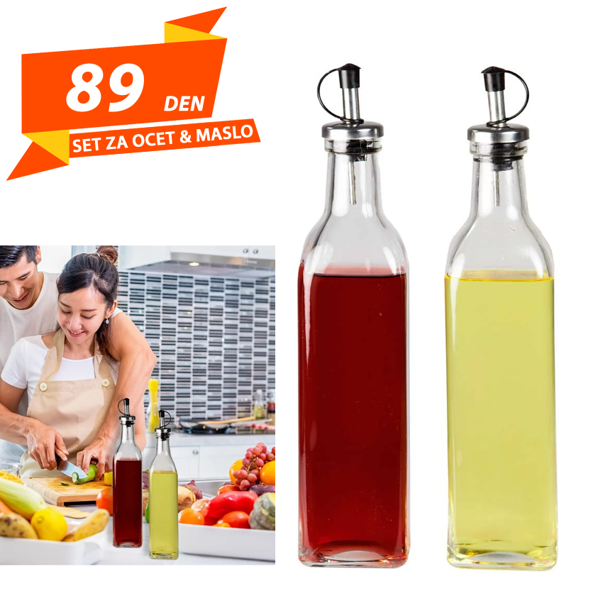 Set za Ocet & Maslo 2 pcs