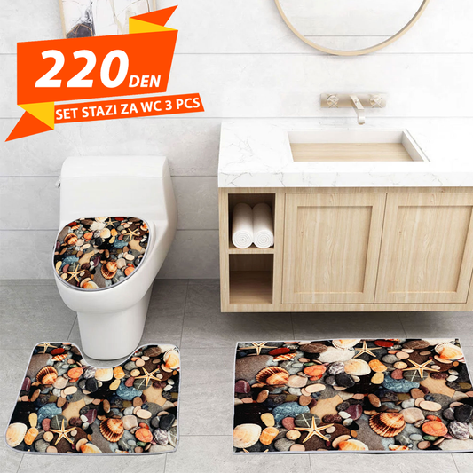 Set Stazi za WC 3 pcs
