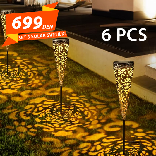 Set 6 Solarni Svetilki