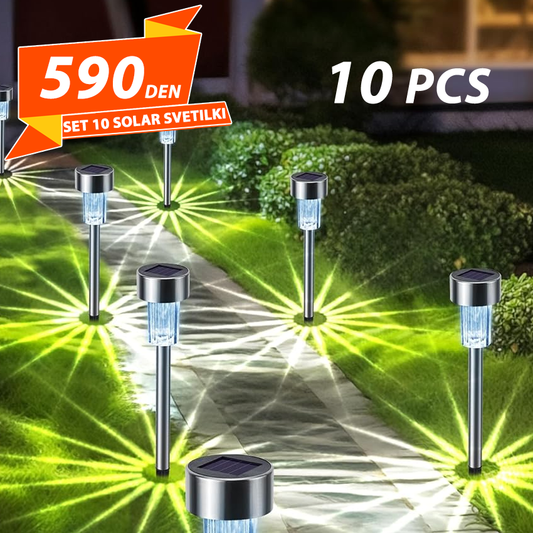 Set 10 Solar Svetilki