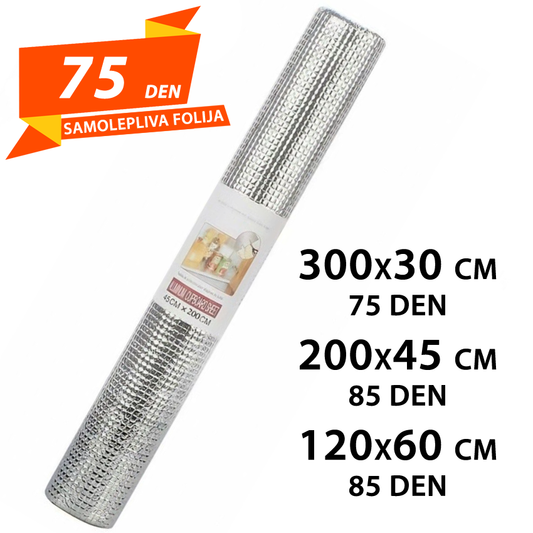 Samolepliva Aluminiumska Folija