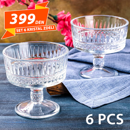 Set 6 Kristal Zdeli