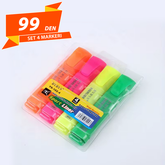 Set 4 Markeri