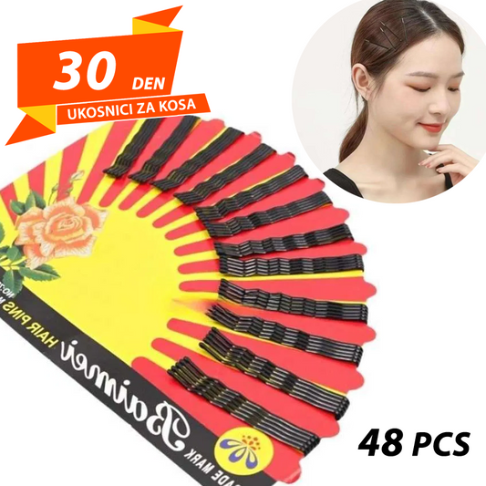 Ukosnici za Kosa 48 pcs