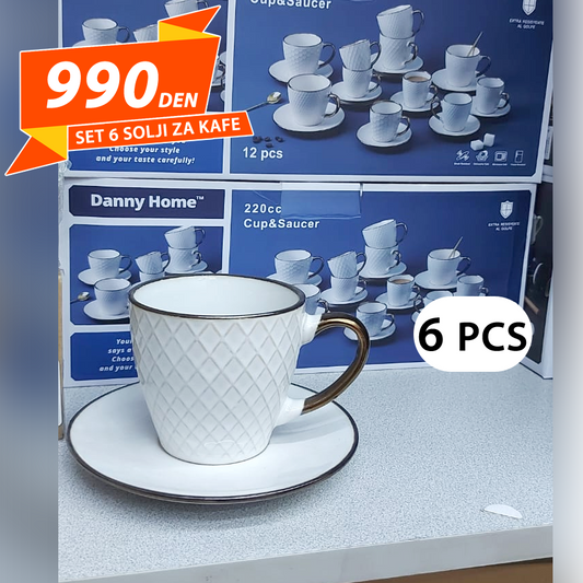 Set 6 Solji za Kafe
