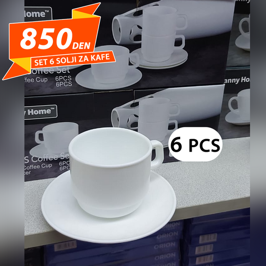 Set 6 Solji za Kafe