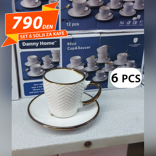 Set 6 Solji za Kafe