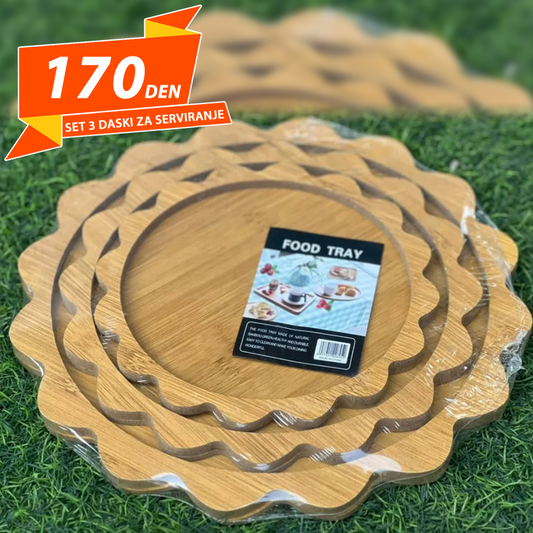 Set 3 Daski za Serviranje