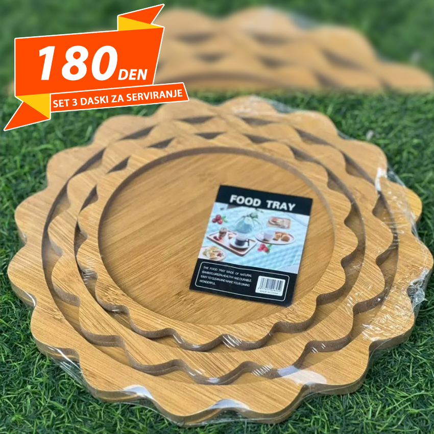 Set 3 Daski za Serviranje